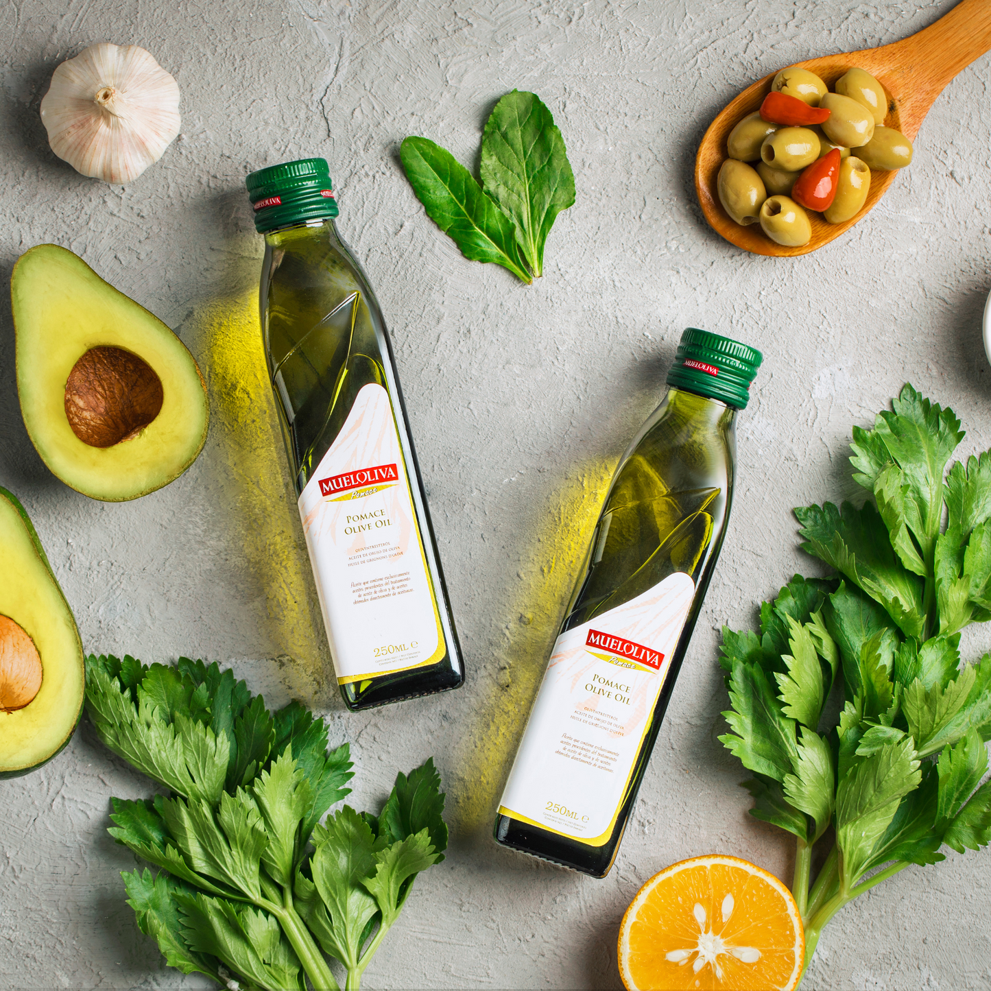 Pomace Blended With Extra Virgin Olive Oil