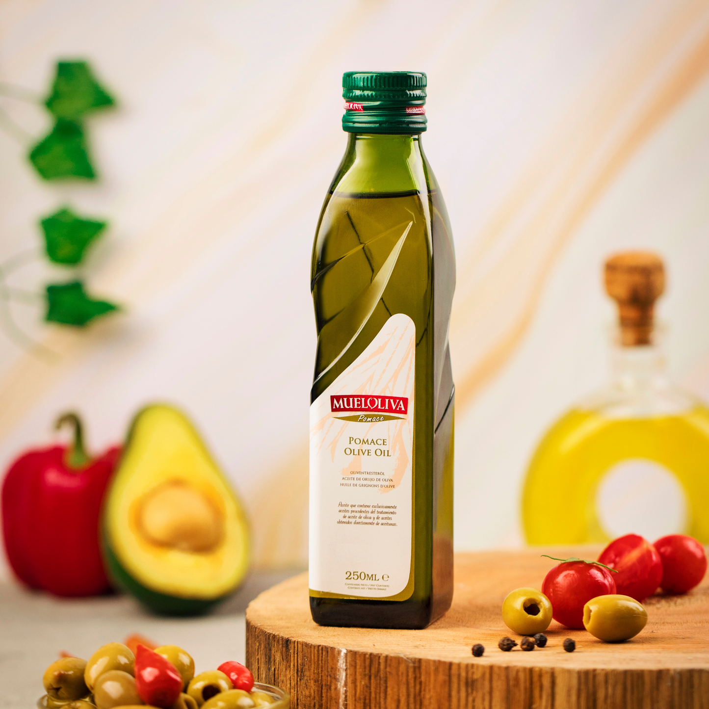 Pomace Blended With Extra Virgin Olive Oil